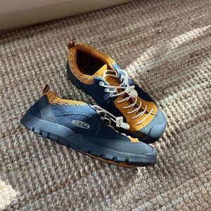 Keen Navy and Mustard Sneakers